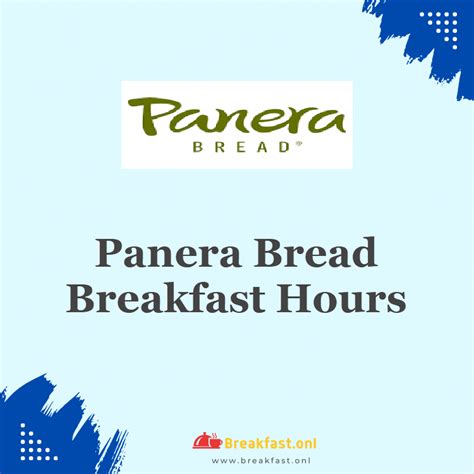 panera timings